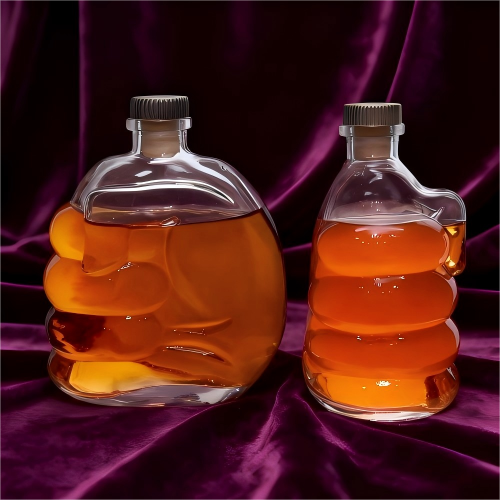 500ml Thumb Brandy Glass Bottle high quality