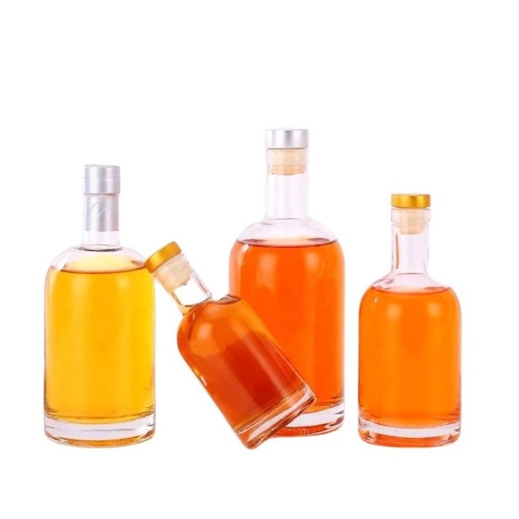 Transparent Vodka Wine Bottles high quality