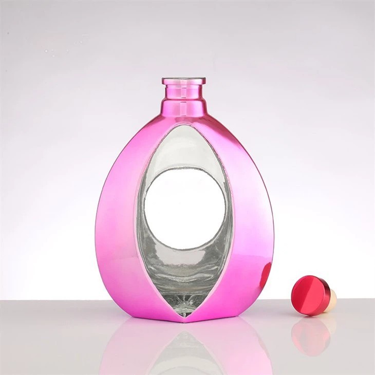 Custom Electroplate Glass Alcohol Bottles best