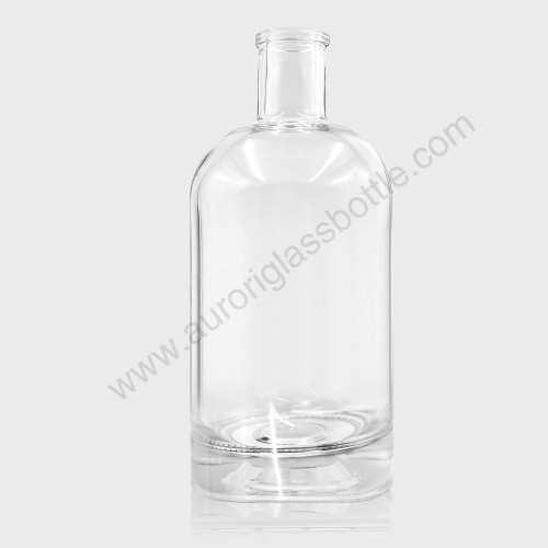 Transparent Vodka Wine Bottle