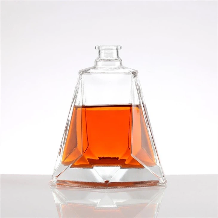 사다리꼴 브랜디 플랫 병 750 ML